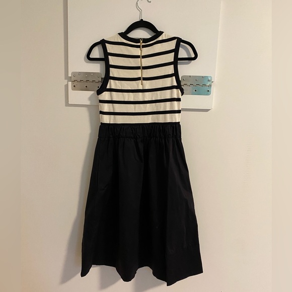 Kate Spade black and white (off-white) tank dress size small - Picture 2 of 4